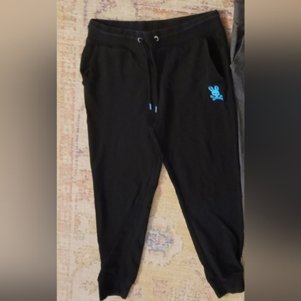 Psycho Bunny Santa Cruz Sweat Pants/Joggers (black)